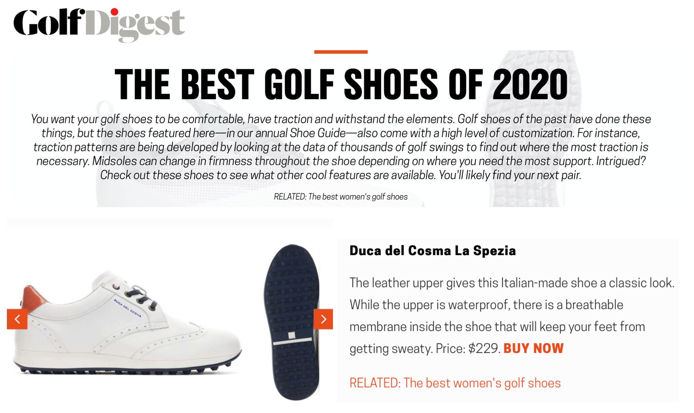 golf digest best golf shoes