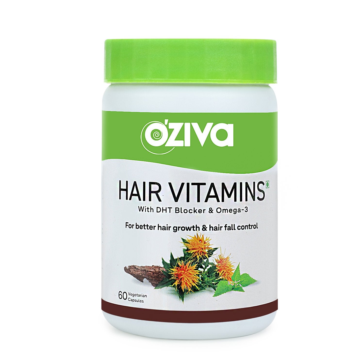 11 OFF OZiva Hair Vitamins With DHT Blocker  Omega3