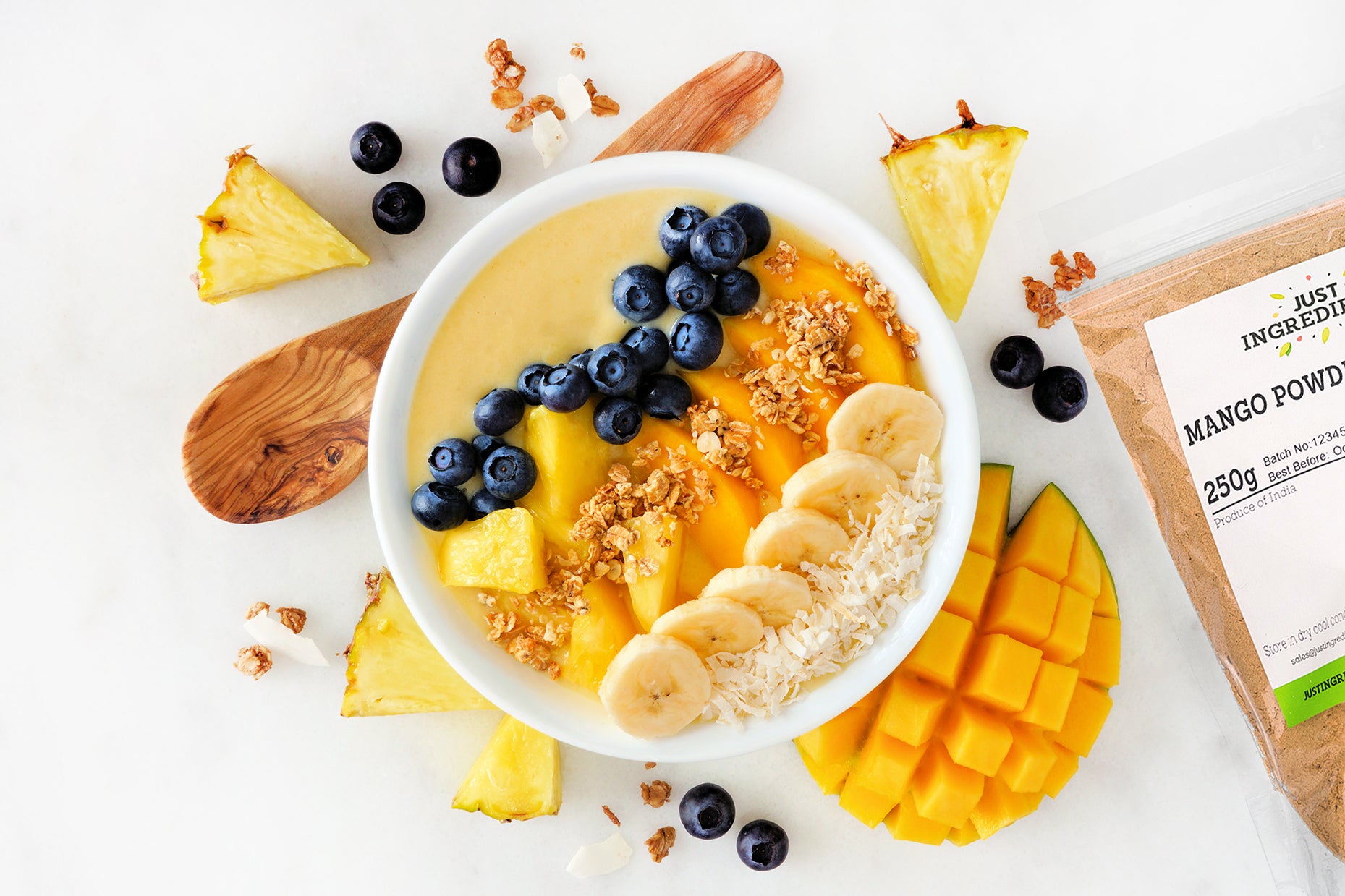 Magical Mango Smoothie Bowl 🥭 | JustIngredients