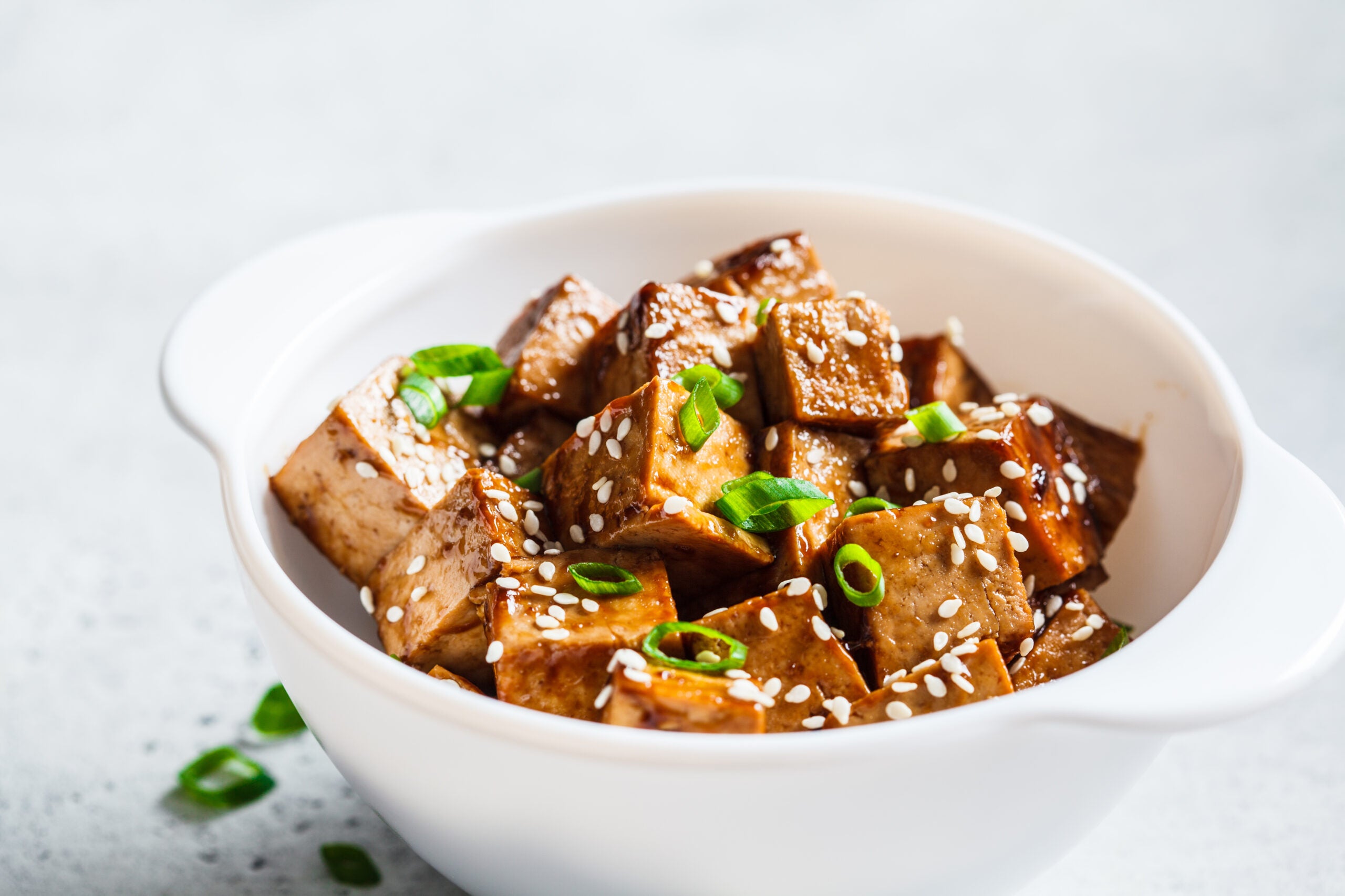 Sticky Ginger Tofu | JustIngredients