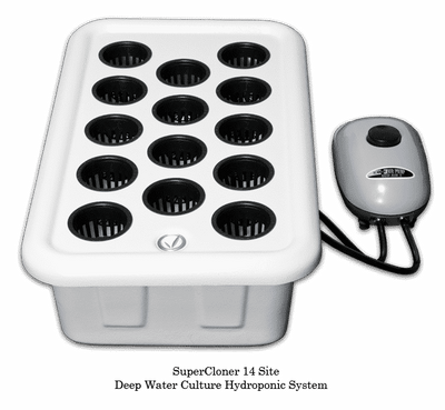 SuperCloner 14-Site Hydroponic Cloner