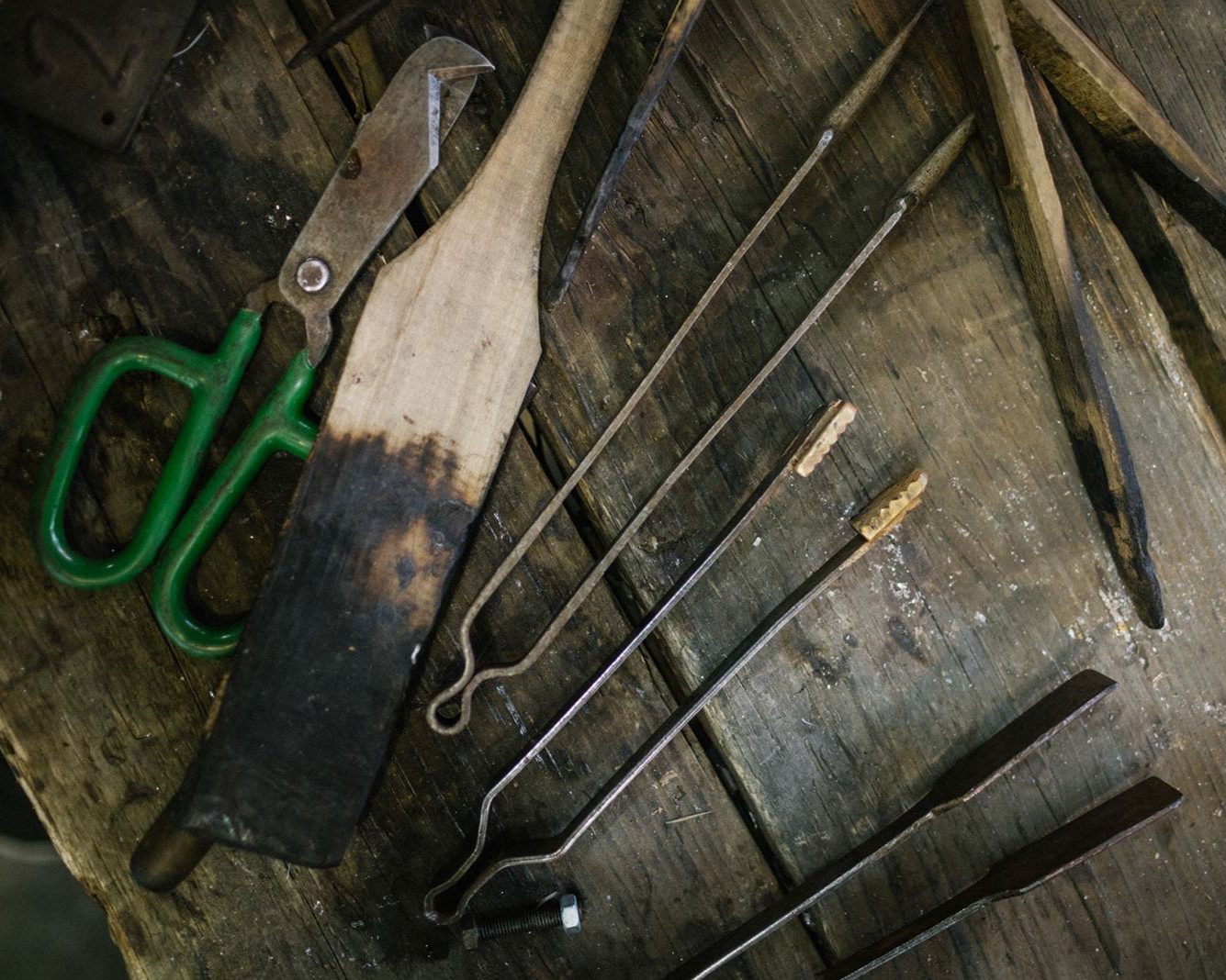 tools used by a glassblower