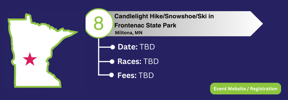 CANDLELIGHT HIKE/SNOWSHOE/SKI IN FRONTENAC STATE PARK