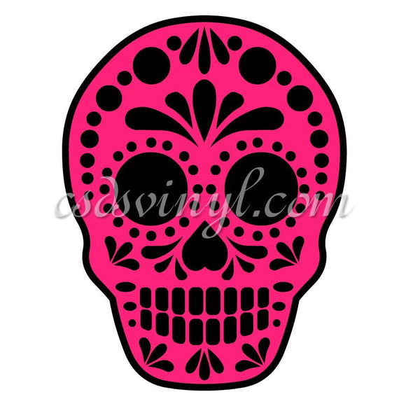 Download Sugar Skull Acrylic Blank Csds Vinyl