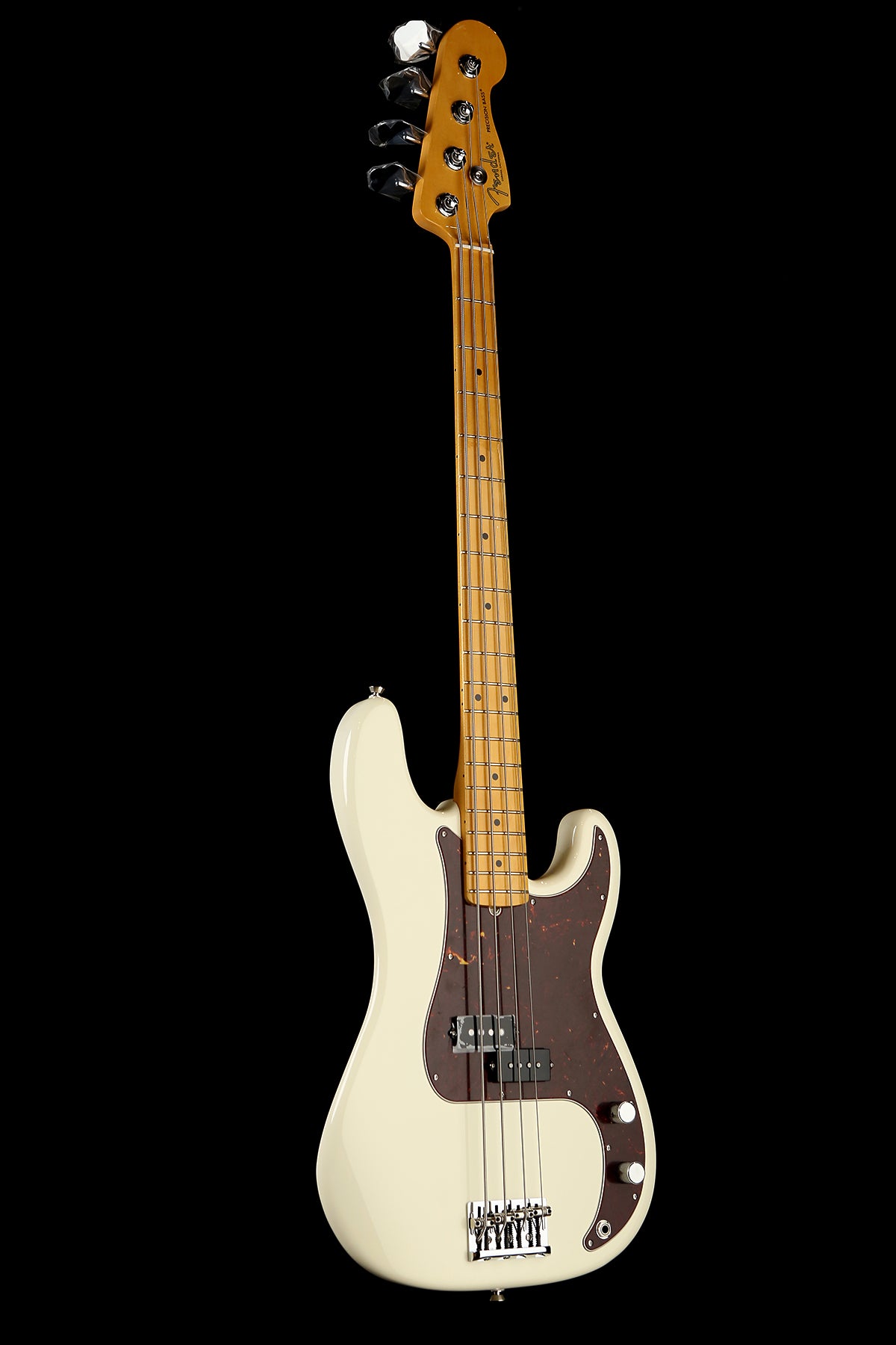 fender precision bass silver