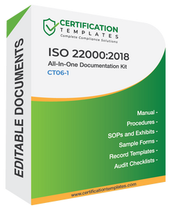 iso 22000 audit checklist download free