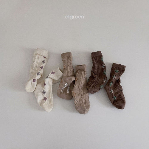 DIGREEN Butter socks set of 3* Preorder – LittleBean.Shop