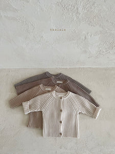 LALA KIDS Open Knit Cardigan* Preorder