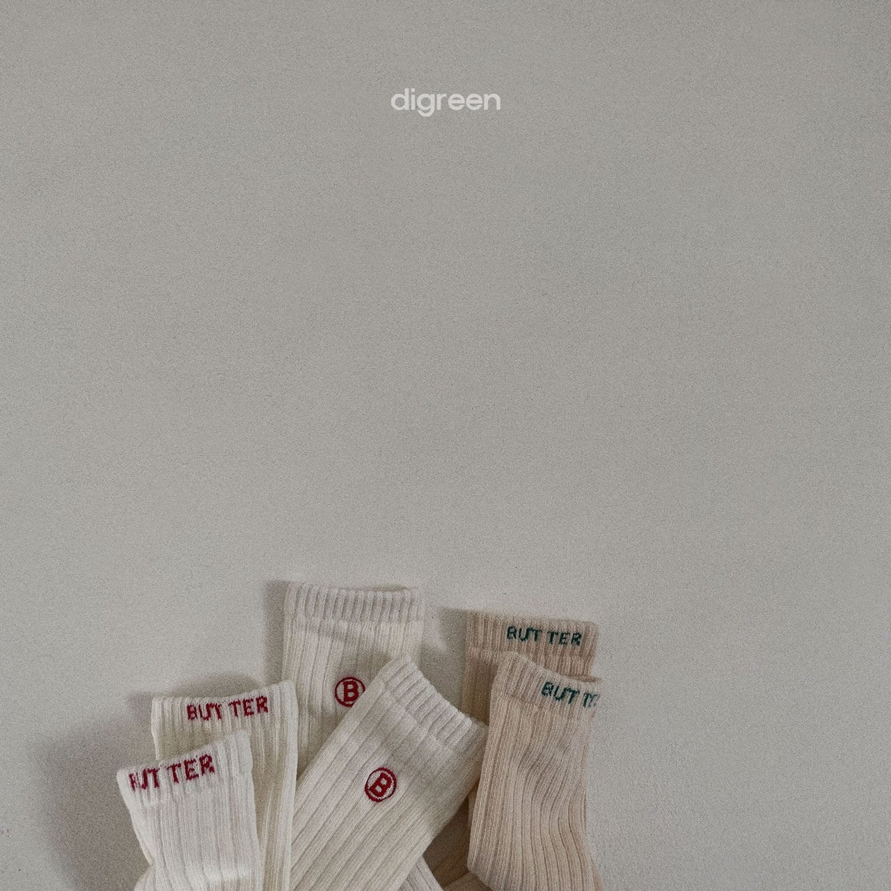 DIGREEN Butter socks set of 3* Preorder – LittleBean.Shop