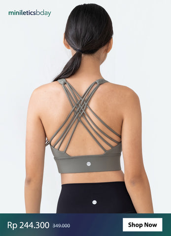 Alleviate Bra Medium Support with A/B Cup