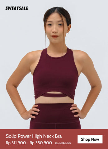 Solid Power High Neck Bra