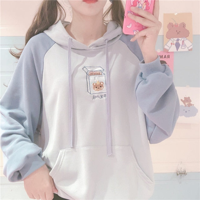 cute gray hoodies