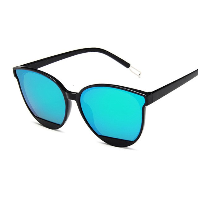 New Retro Sexy Mirror Sunglasses Women Brand Designer Luxury Vintage Cat Eye