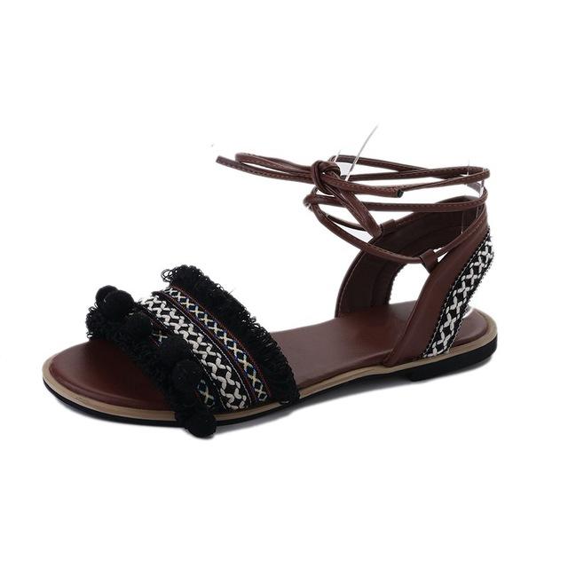 ladies flat gladiator sandals