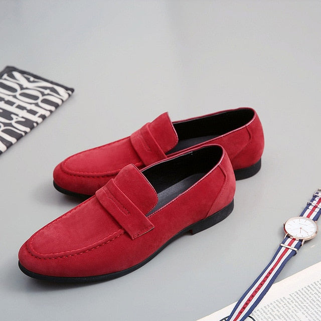 bright red mens dress shoes
