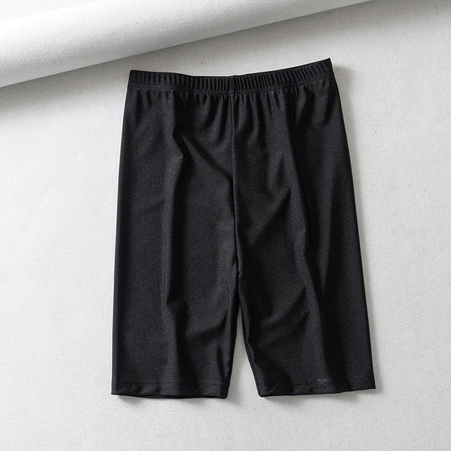 sweatpants biker shorts