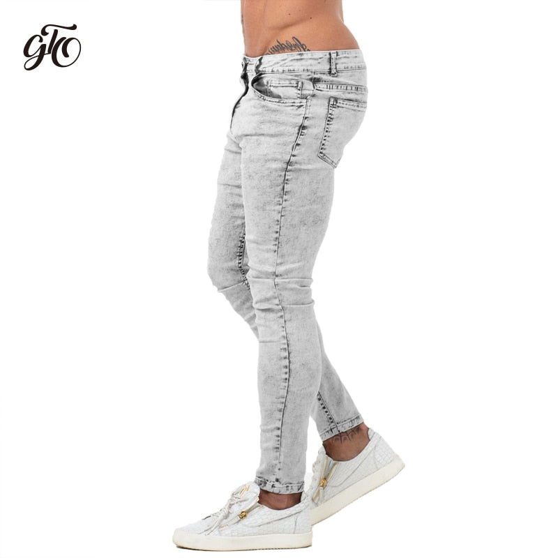 grey jeans skinny mens