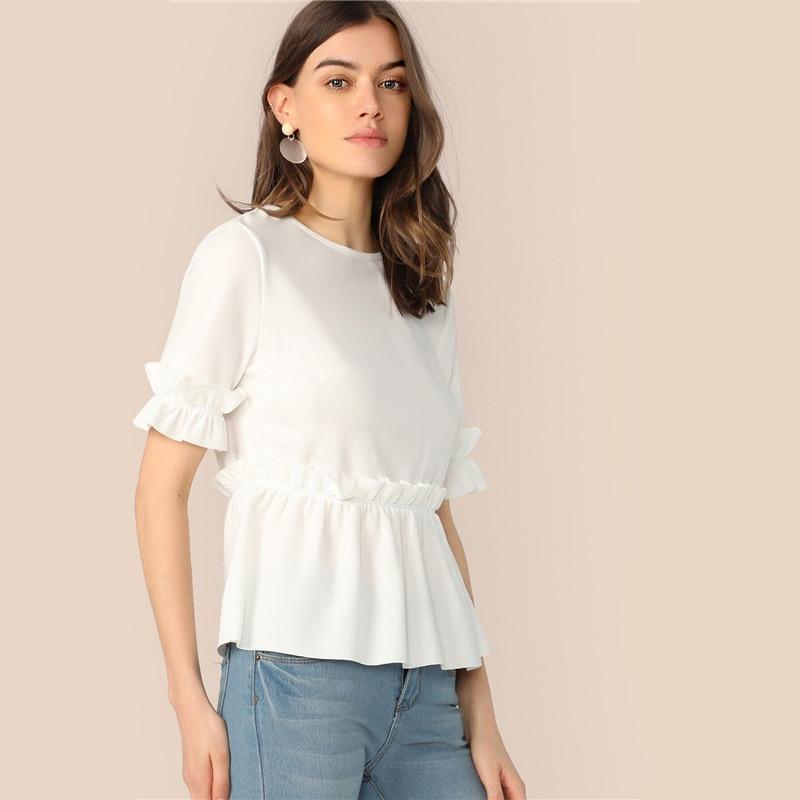 short sleeve summer blouses