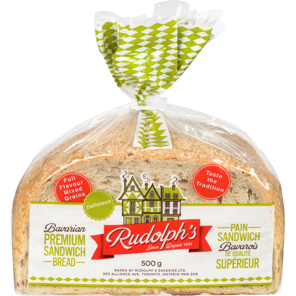 Rudolph's Bavarian Premium Sandwich Bread (500g