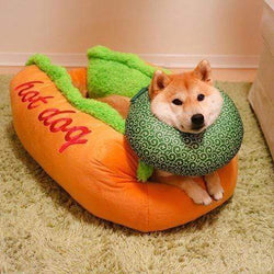 hot dog dog bed