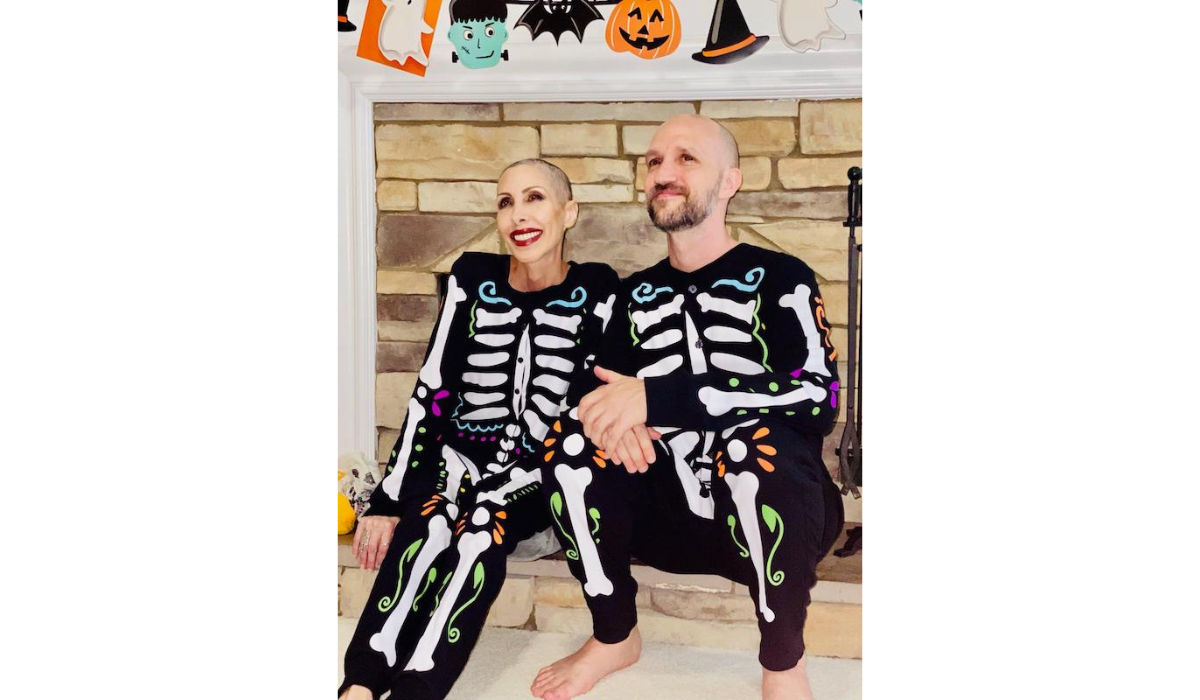 Lara and Patrick on Halloween