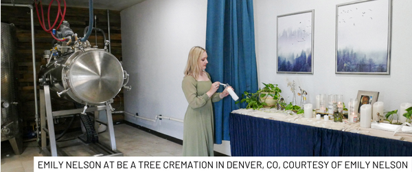 Emily Nelson at Be a Tree Cremation in Denver, CO
