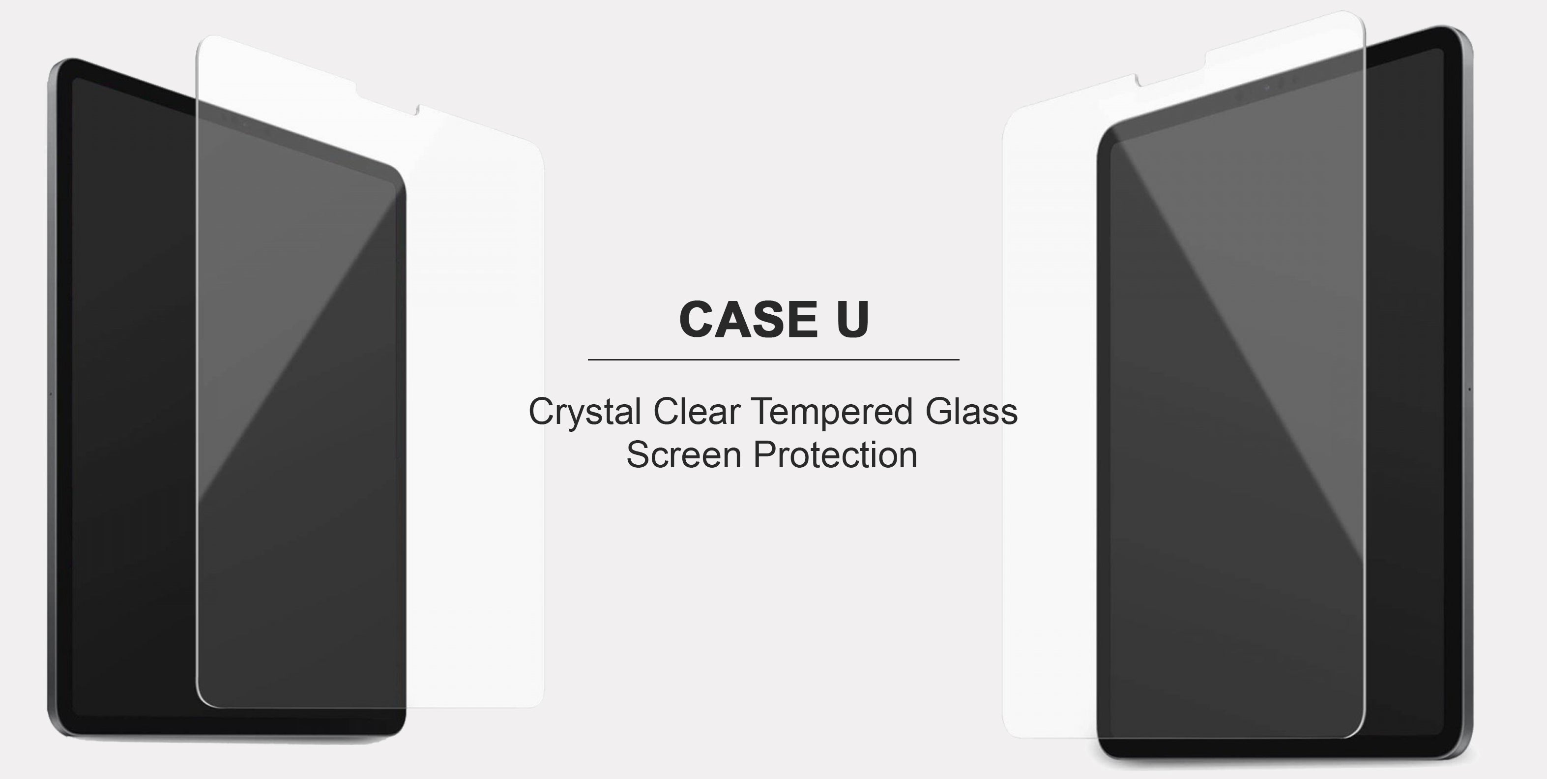 case u crystal clear screen protectors for tablet