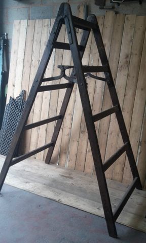 Anne O Nomis eBay purchase of a trestle ladder for conversion into Berkley Horse