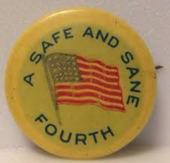 A Safe and Sane Fourth pin