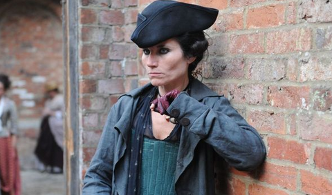 Historical Dominatrix Nancy Birch played by Kate Fleetwood in Harlots