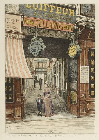 Passage de l'Opéra 1877