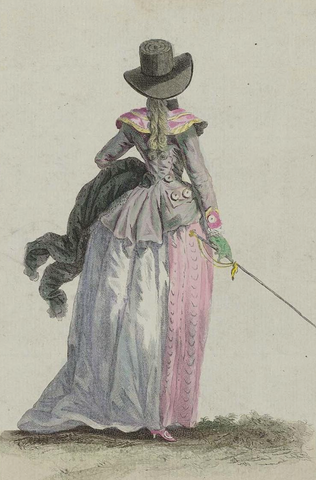 French fashion plate