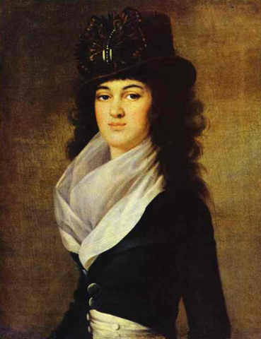 Portrait of Anna Lopukhina