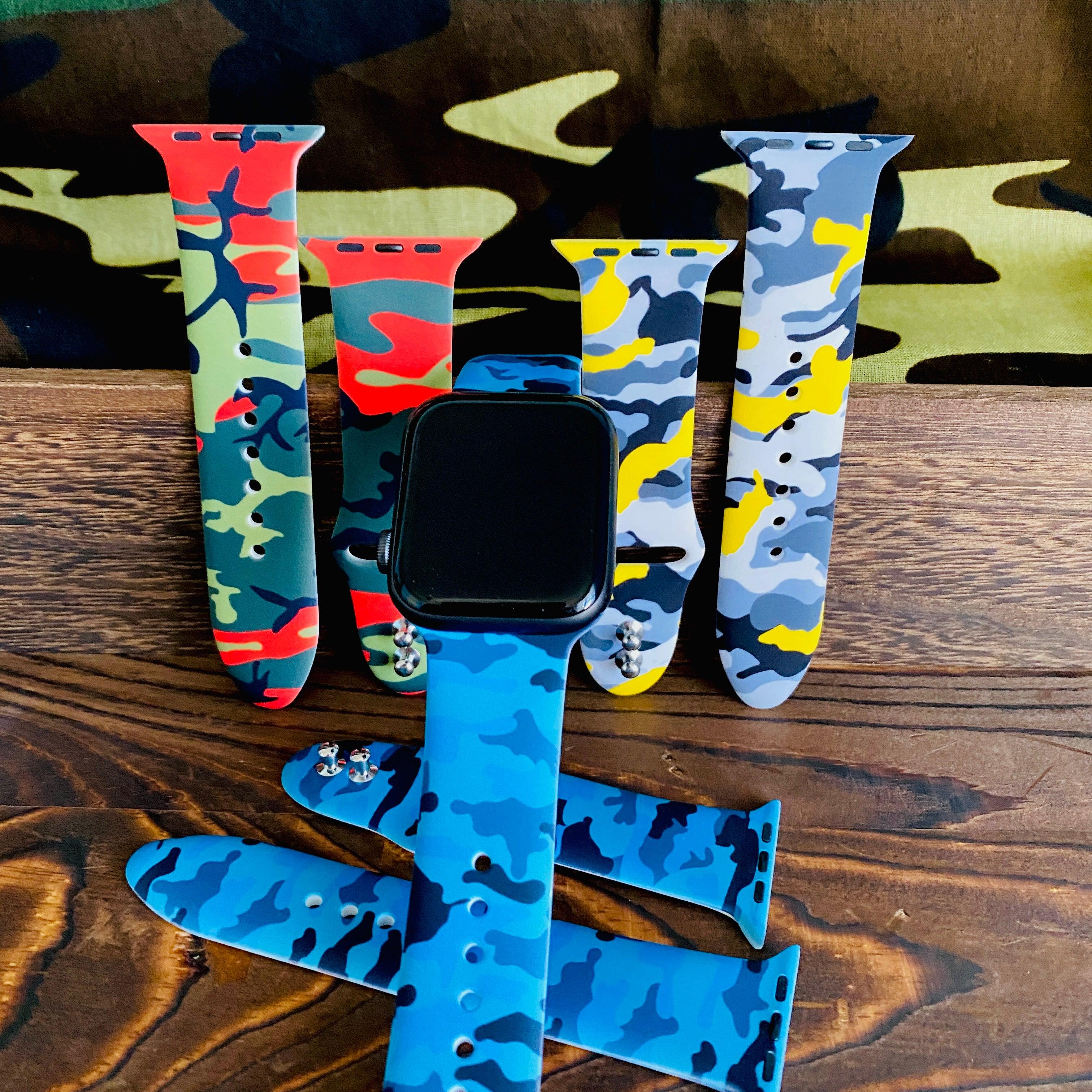 Printed Camouflage (Orange/Blue/Multi)