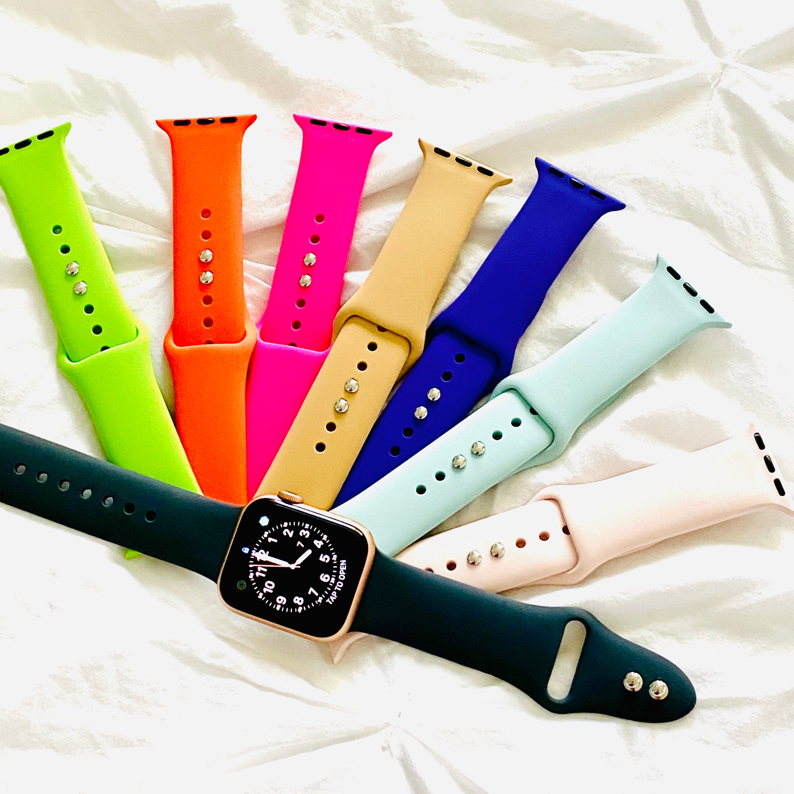 band silicone apple