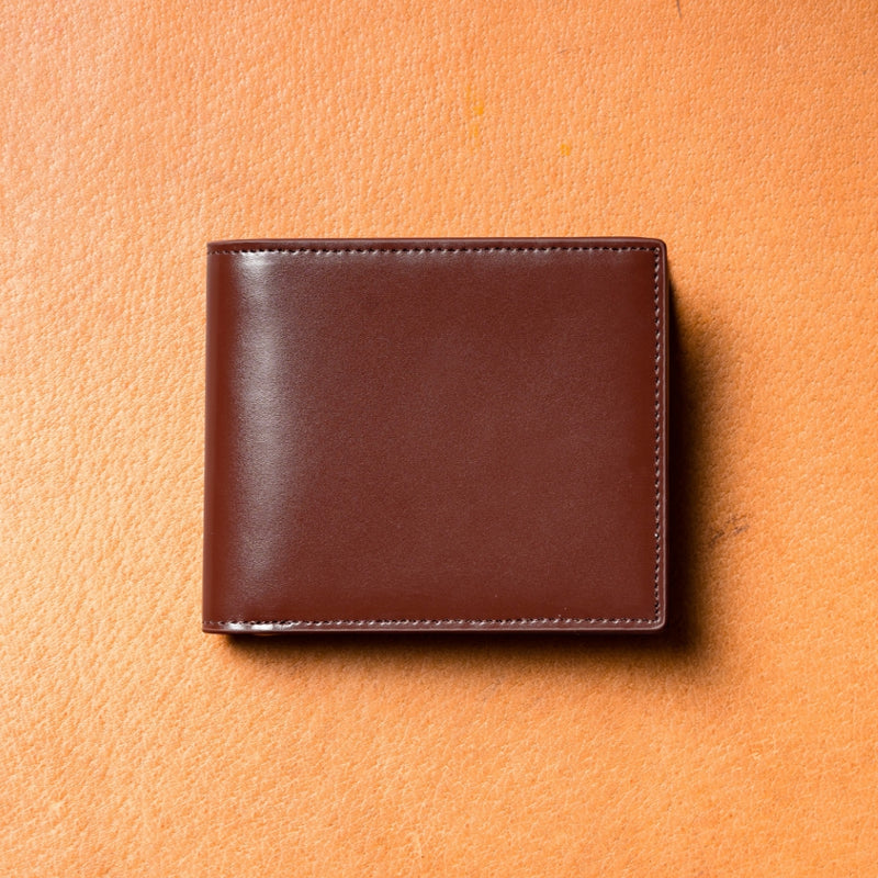 Mura 財布 メンズ 二つ折り 小銭入れ 二つ折り財布 コードバン調 カーボンレザー ｍｕｒａ ムラ