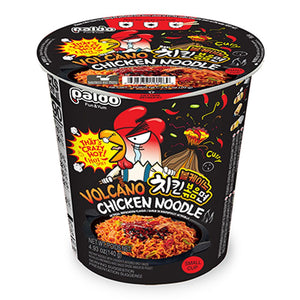 Paldo Volcano Chicken Cup Noodle 70g <br> 八道火山辣雞味拌麵 杯麵