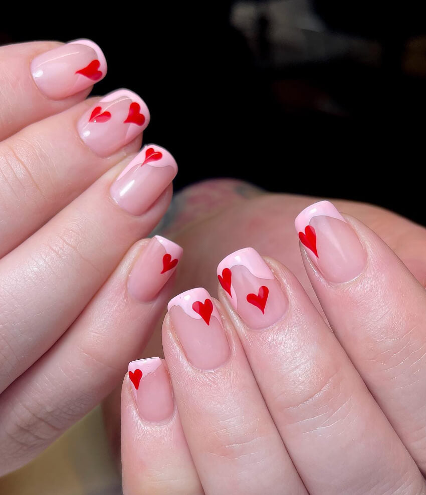 #6 Flèches de Cupidon - Valentine Nails