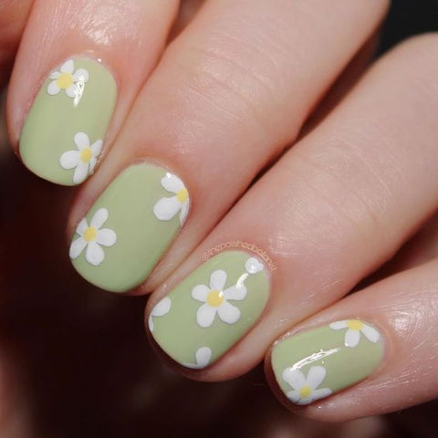 Fresh Spring blooms Nails