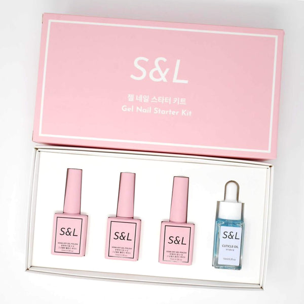 Kit básico de uñas de gel S&L sin caja