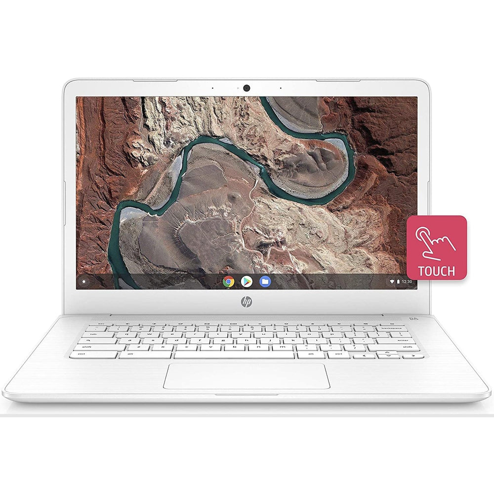 Hp Chromebook 14 Touch Screen Laptop With 180 Degree Hinge Snow Whi — Price Whack 2608