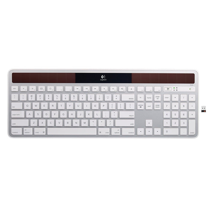 logitech wireless solar keyboard k750 for mac silver