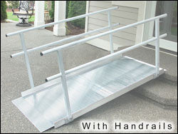 Pathway Ramps (2-feet to 10-feet) For Wheelchairs 4x10