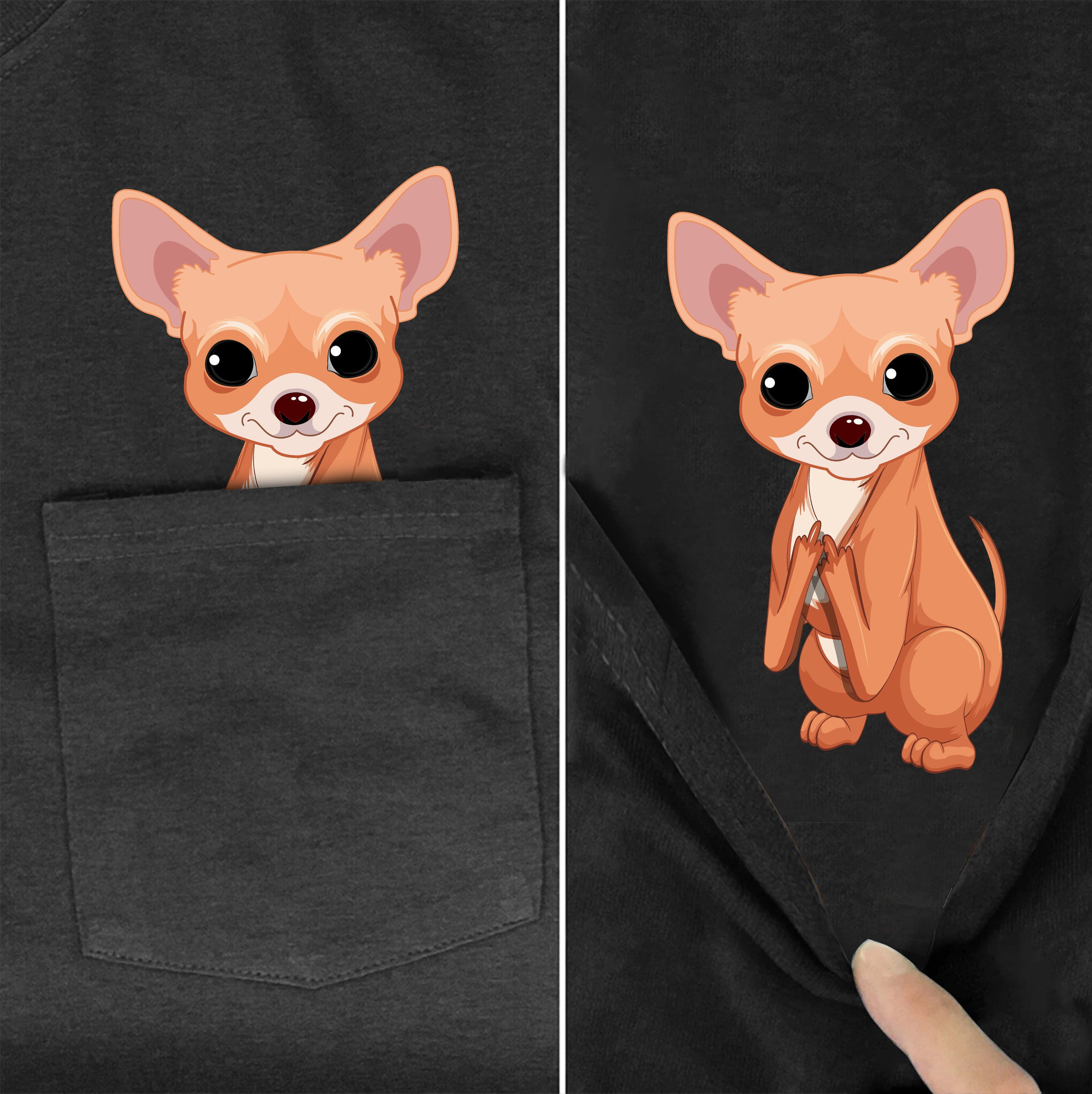 chihuahua in pocket