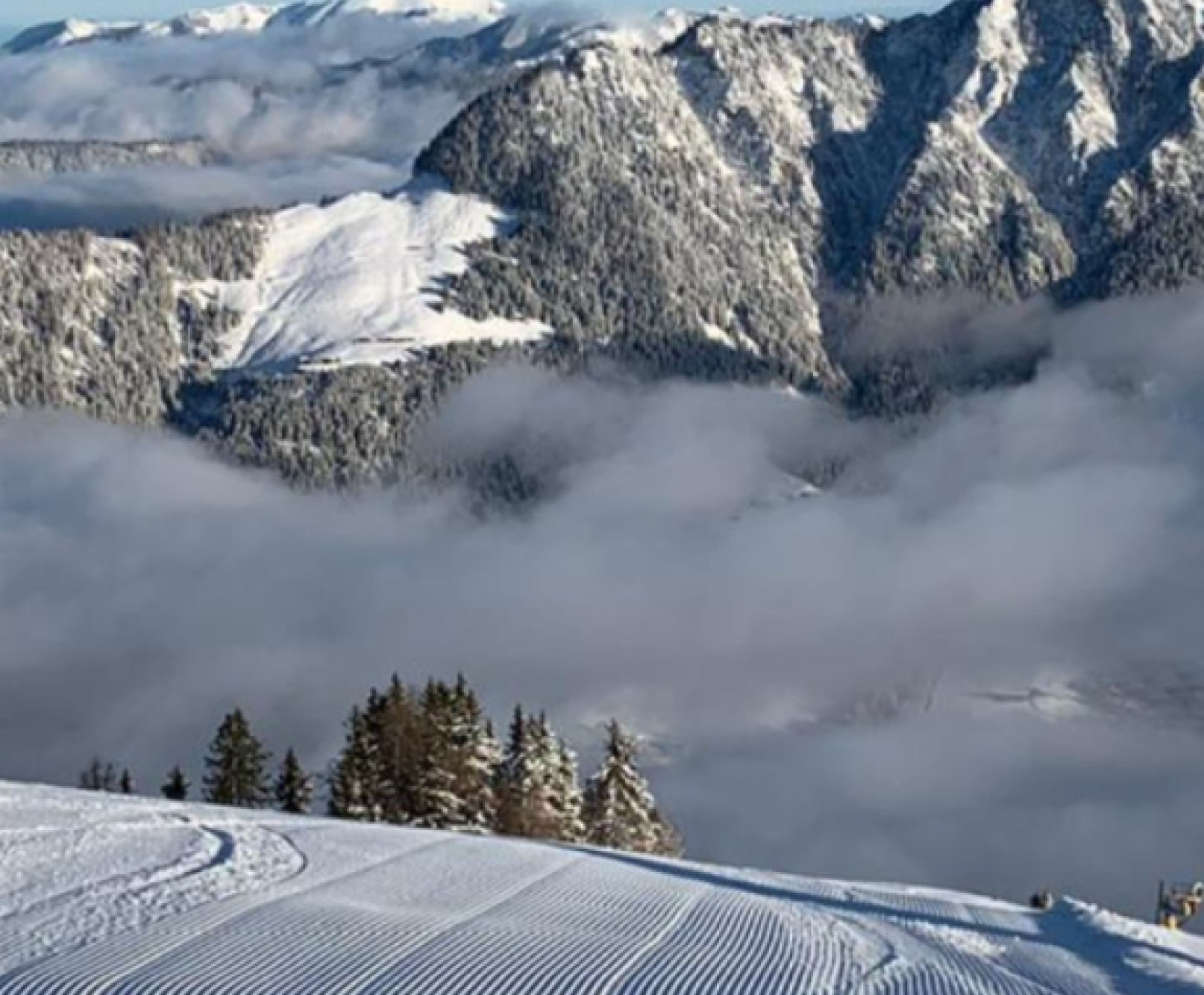 Alpbach Tirol Skipiste Skigebiet 