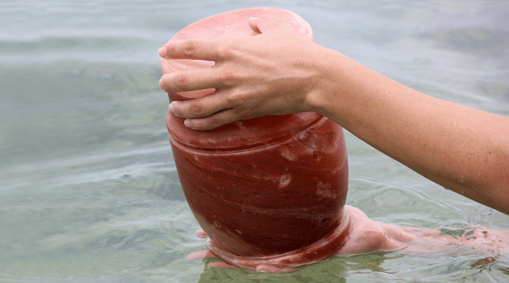 Himalayan Rock Salt Urns for Ashes