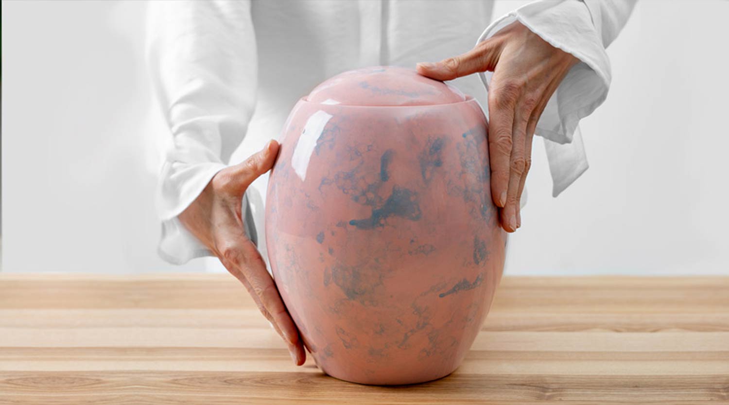 Pink Sky Adult Cremation Urns for Ashes