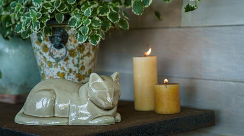 Cat Cremation Urns for Ashes