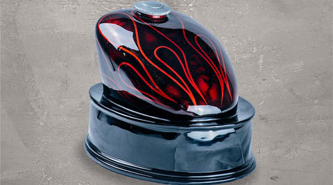 Motorcycle Fuel Tank Cremation Urns for Ashes