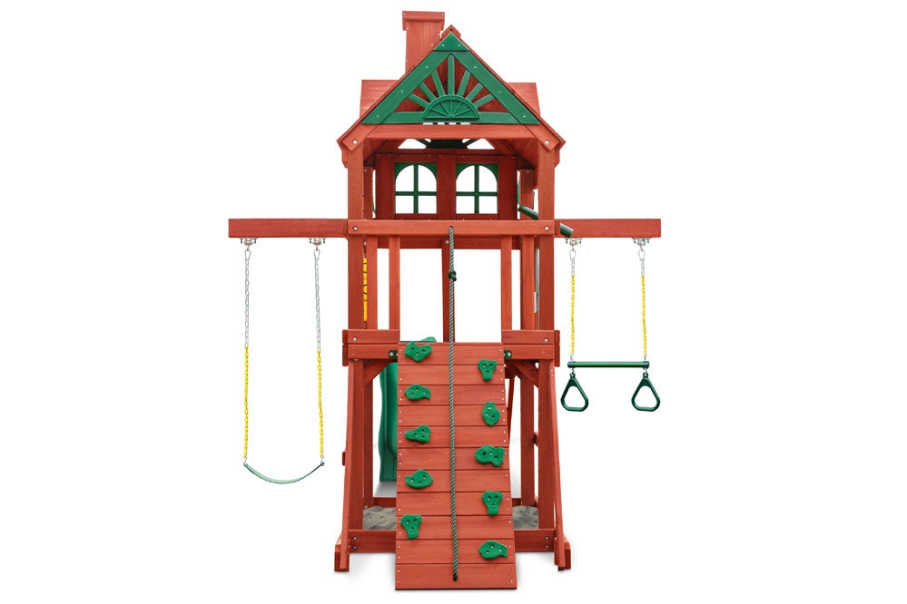 five star ii space saver swing set